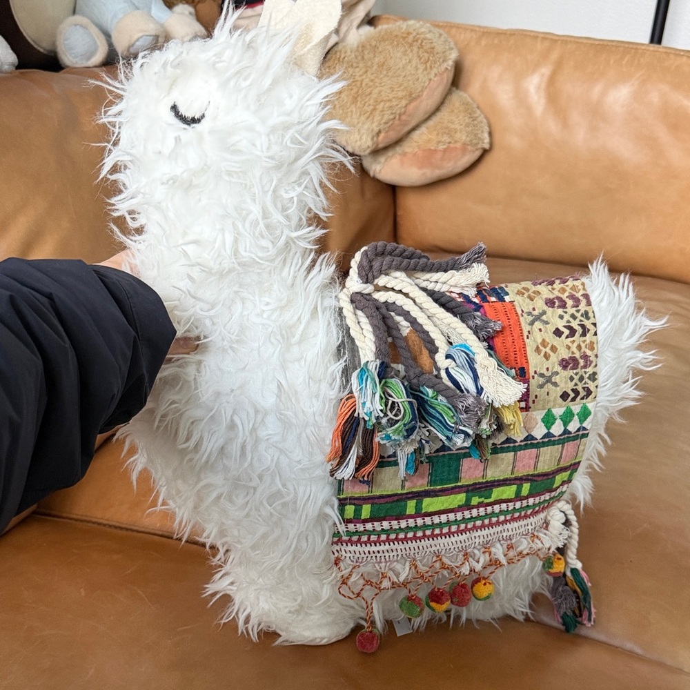 Colorful Llama Plush